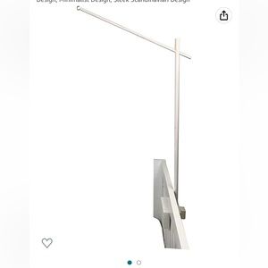 Wooden (white) baby crib arm